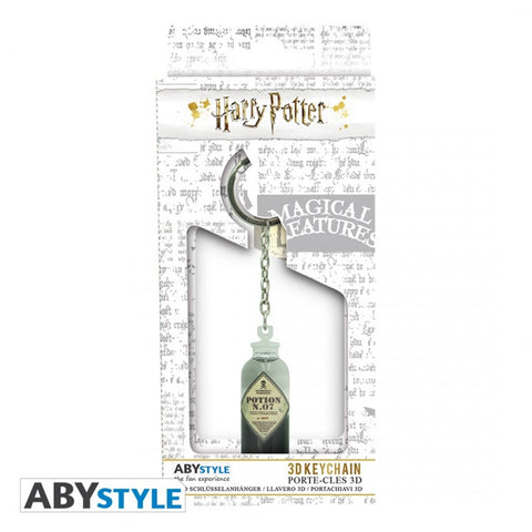 Llavero 3d  abystyle harry potter pocion nº07