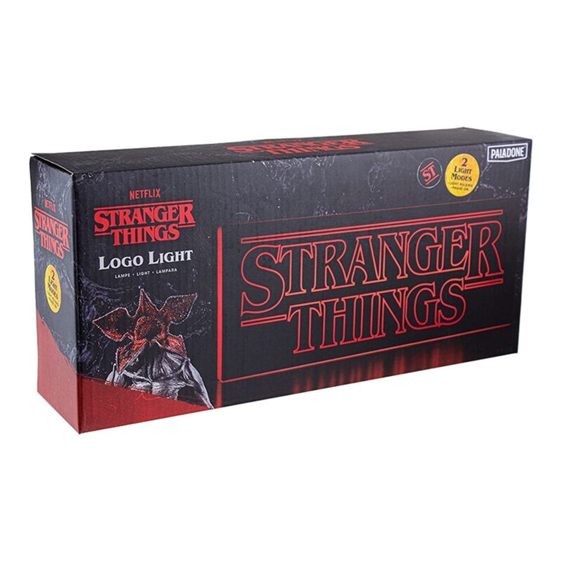 Lampara paladone sranger things logo rectangular