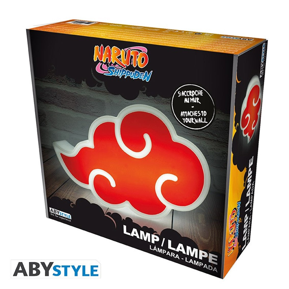 Lampara abystyle naruto shippuden nube akatsuki