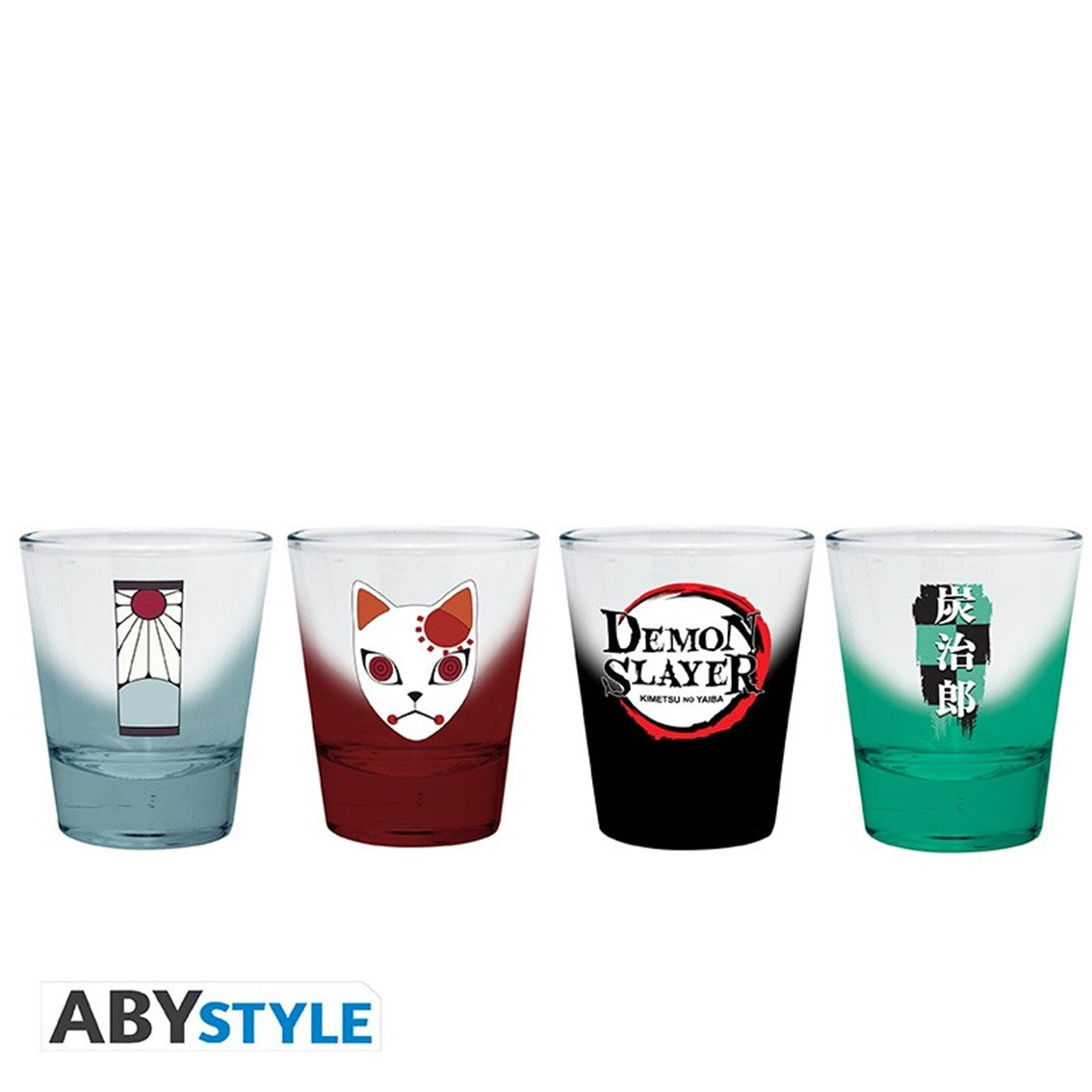 Vasos chupito abystyle demon slayer simbolos