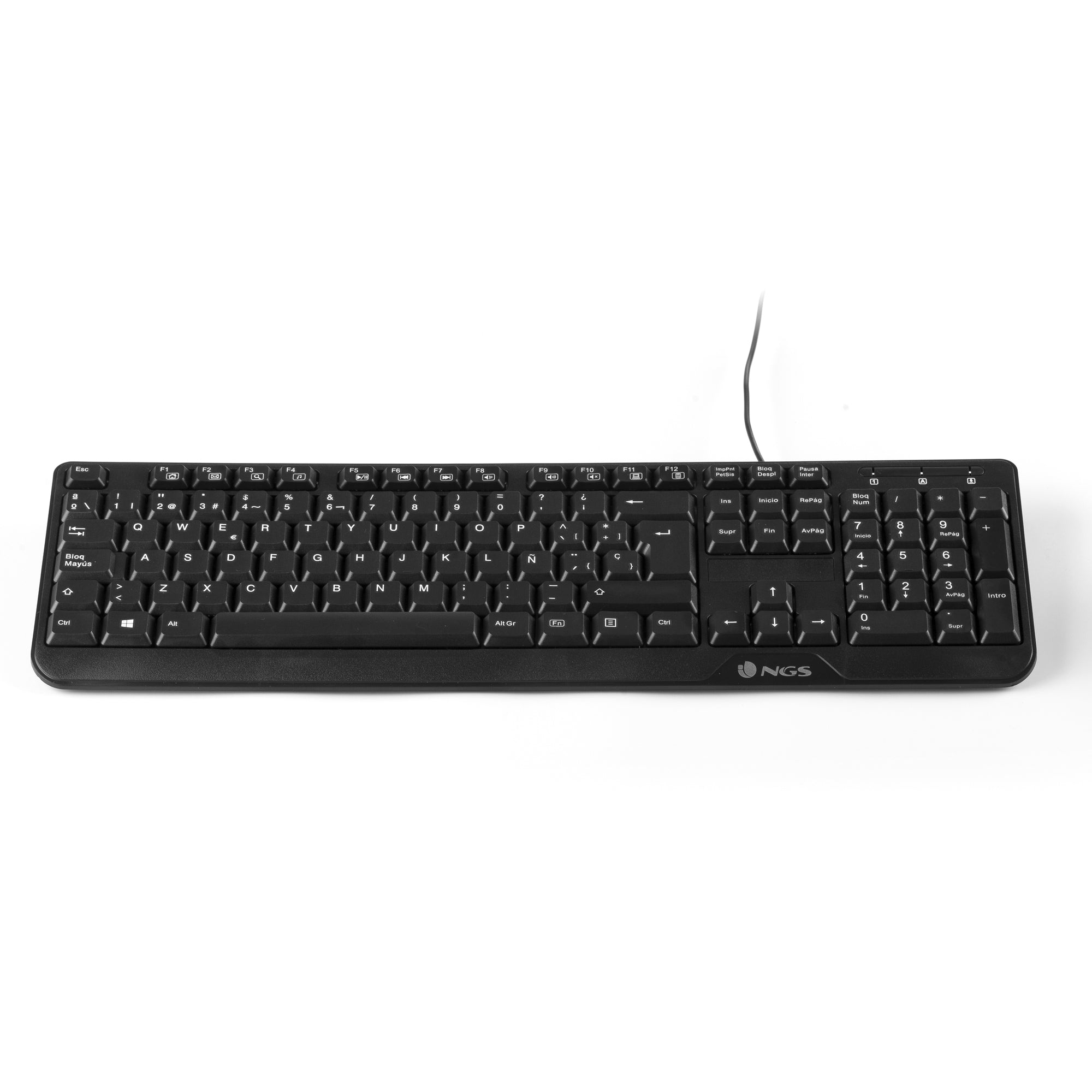 Kit teclado + mouse raton ngs cocoa usb