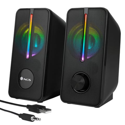 Altavoces gaming ngs gsx - 150 -  12w -  usb -  rgb