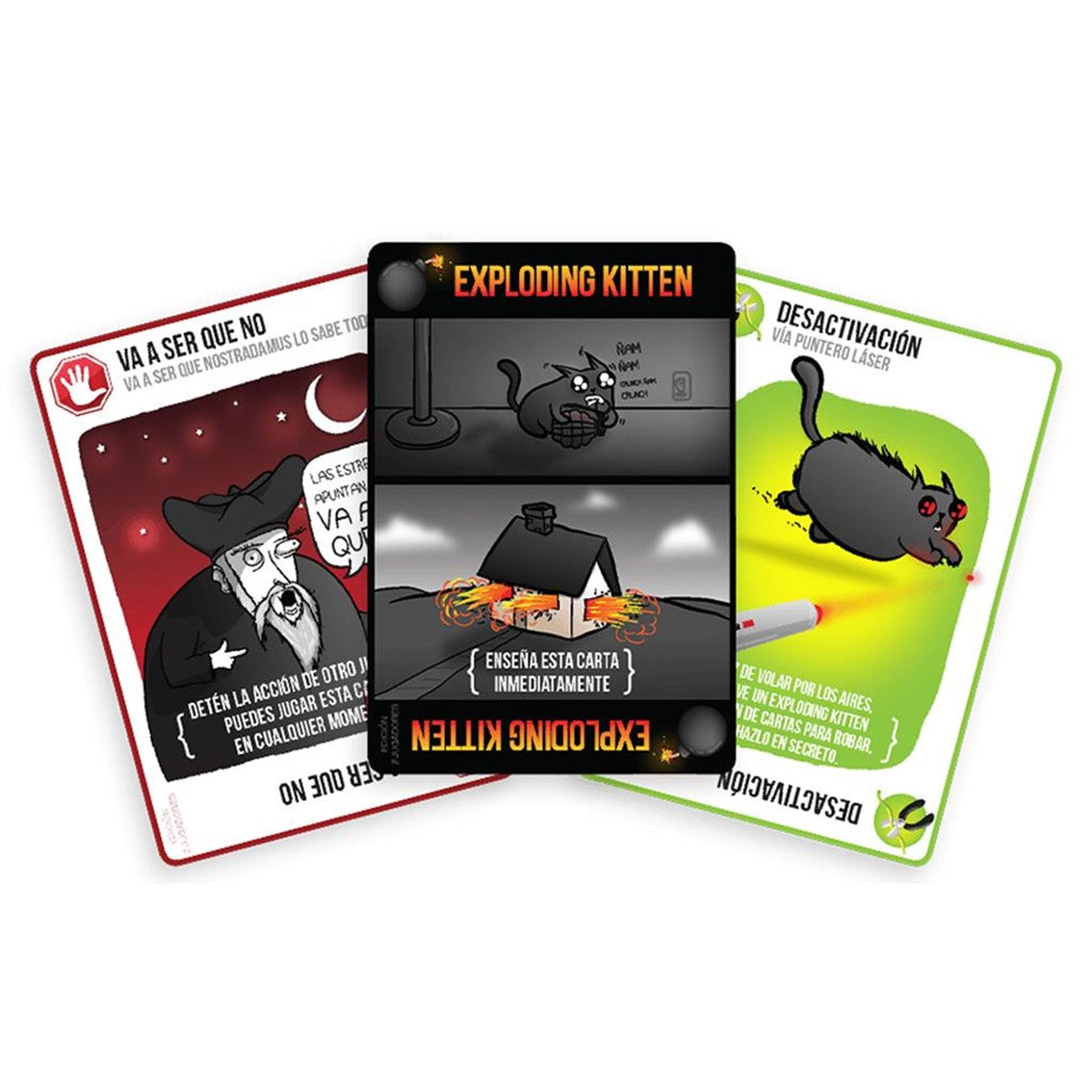 Juego de mesa exploding kittens edicion 2 jugadores pegi 10