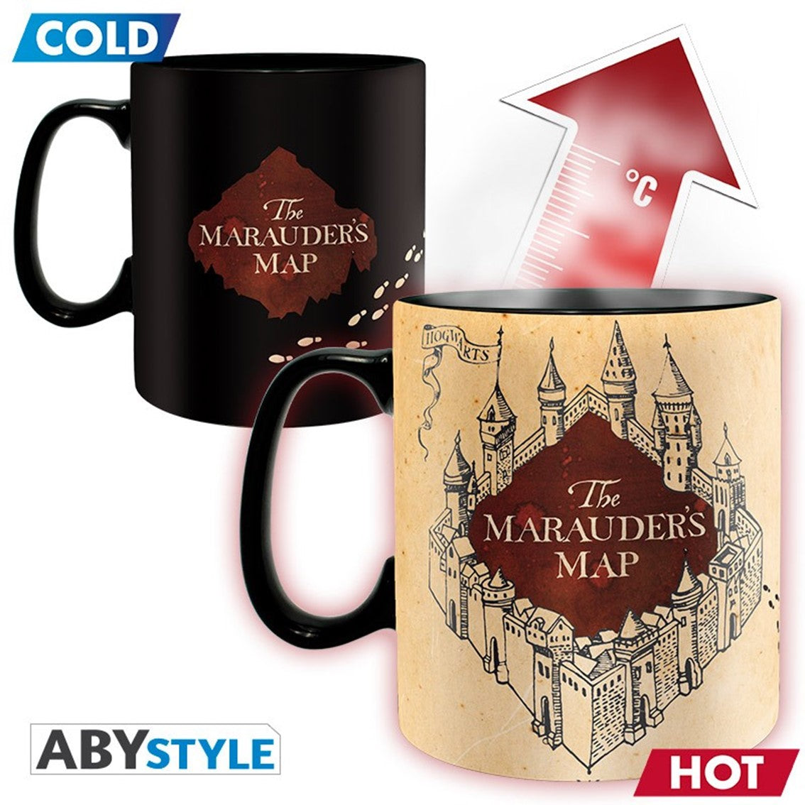 Taza termica abystyle  harry potter marauder