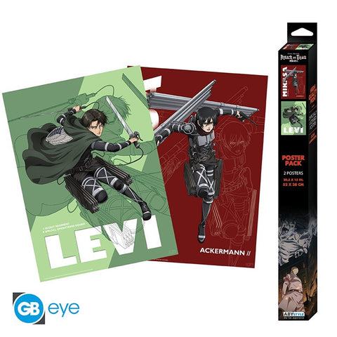 Set posters gb eye attack on titan