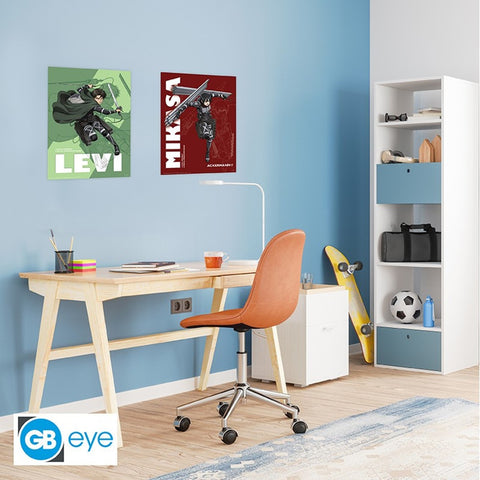 Set posters gb eye attack on titan