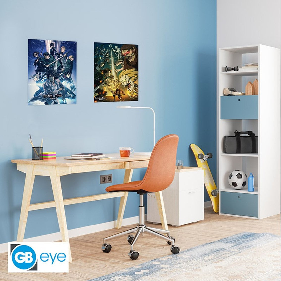 Set posters gb eye attack on titan