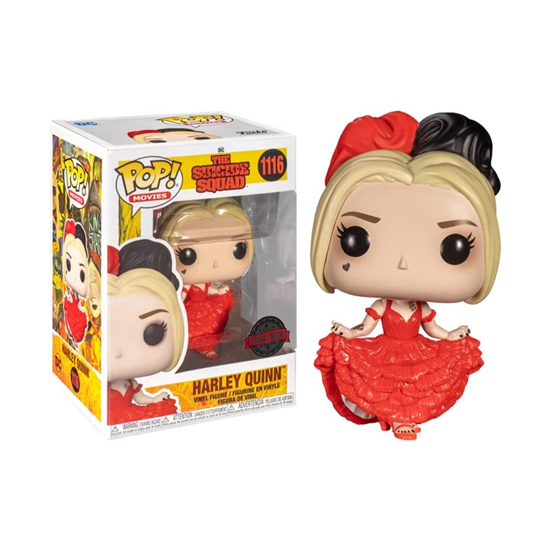 Funko pop dc comics escuadron suicida 2021 harley quinn exclusivo 56013