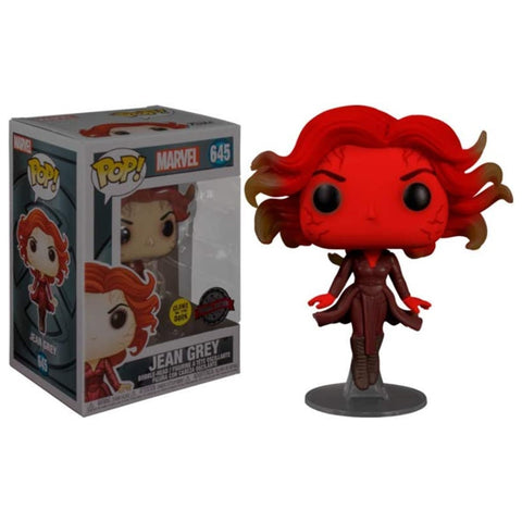 Funko pop marvel x - men jean grey edicion especial exclusiva glow in the dark 37689