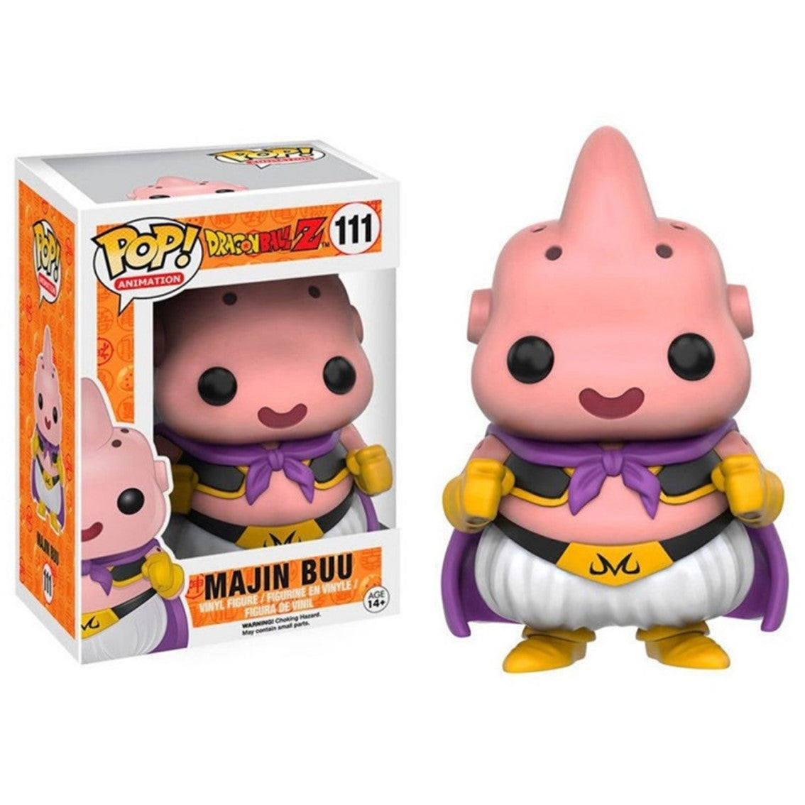 Funko pop dragon ball z majin buu
