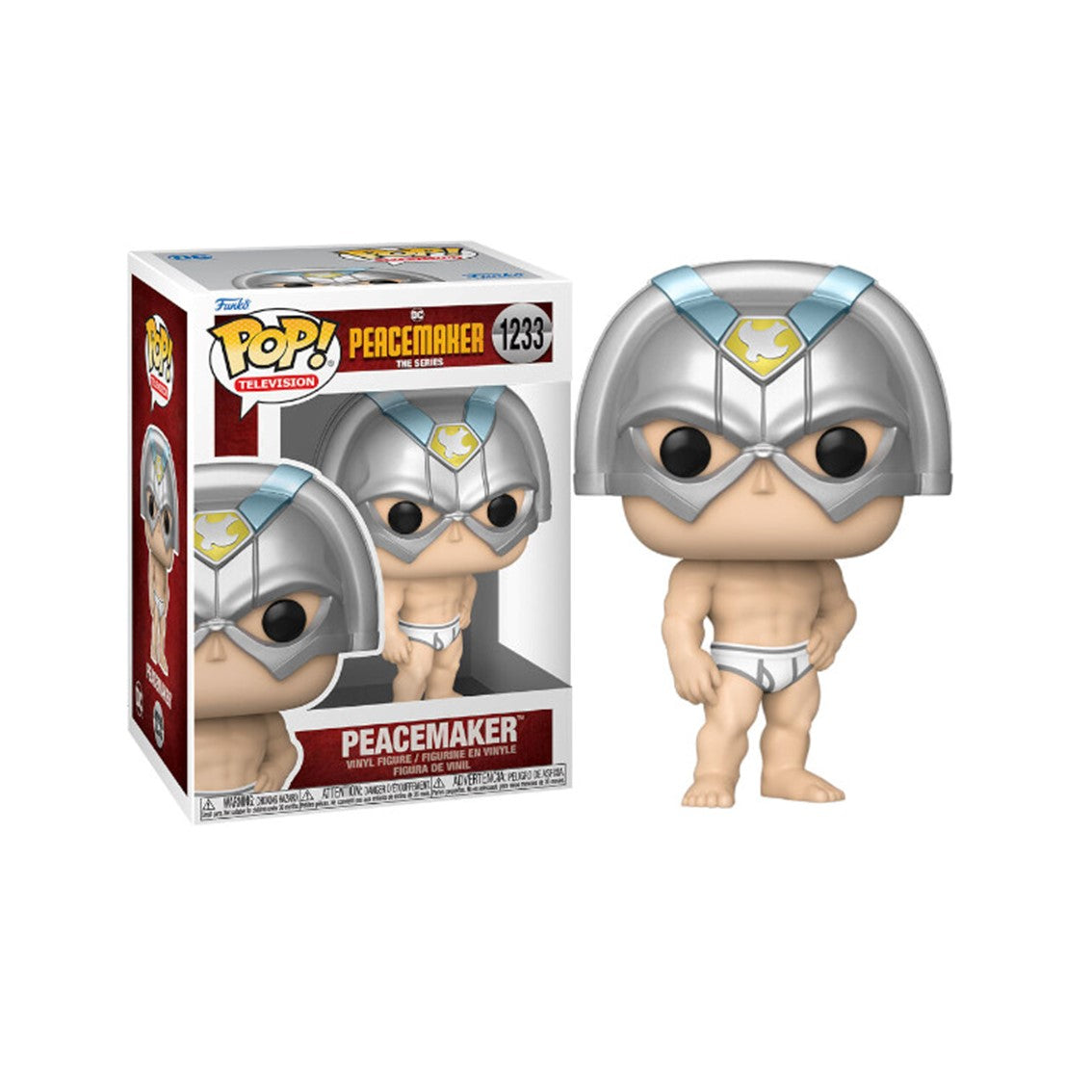 Funko pop dc comics peacemaker peacemaker en calzoncillos 64182