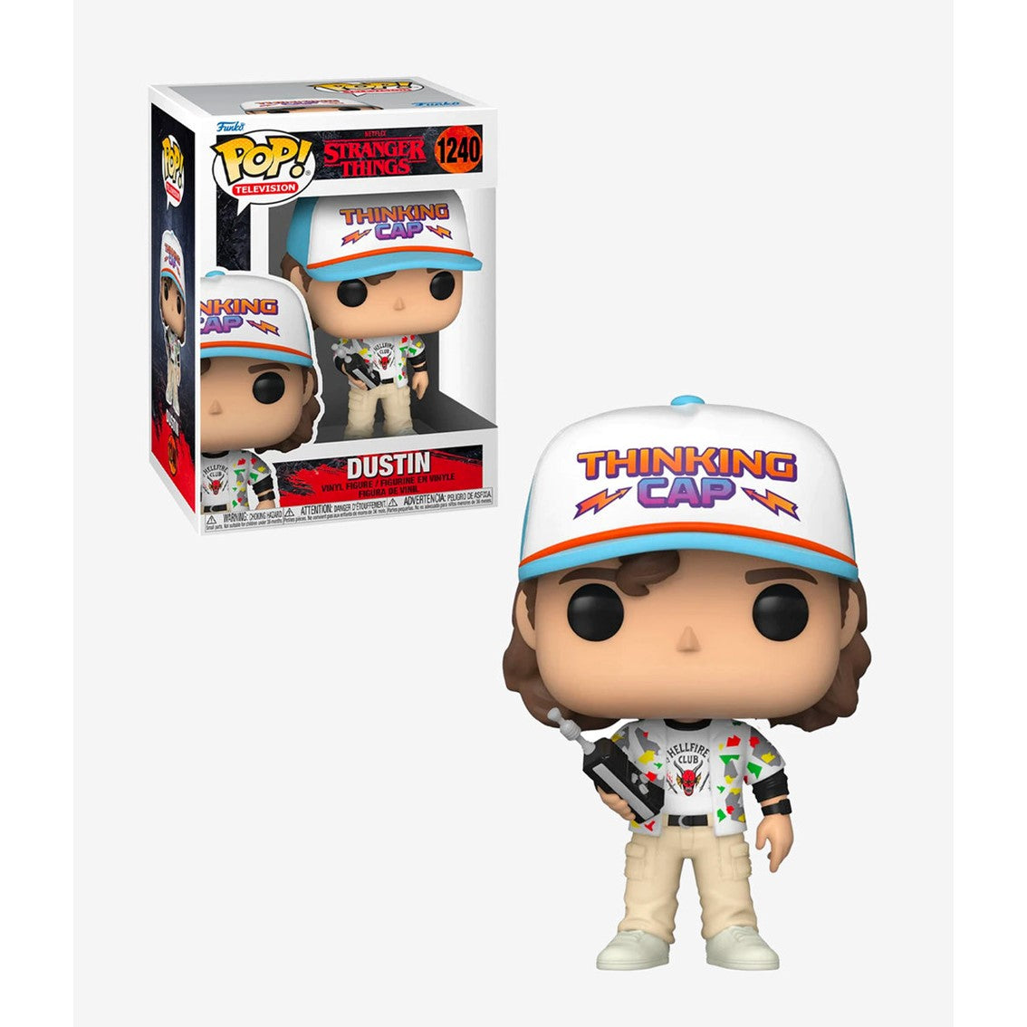 Funko pop series tv stranger things s4 dustin 62394