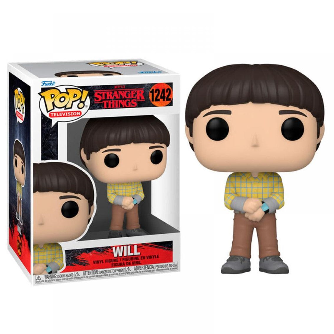 Funko pop series tv stranger things s4 will 62396