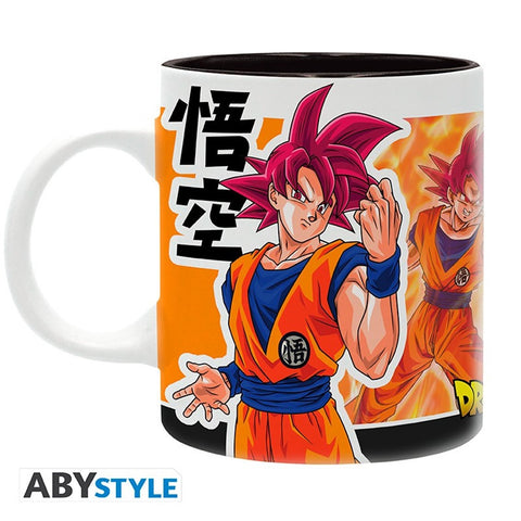 Taza abystyle dragon ball super -  beerus vs goku