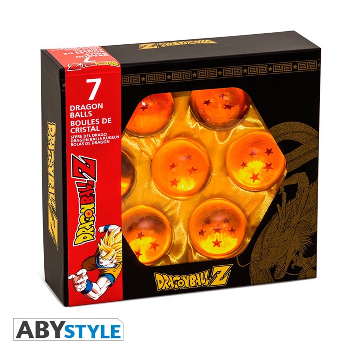 Replicas abystyle dragon ball 7 bolas de dragon edicion colecionista