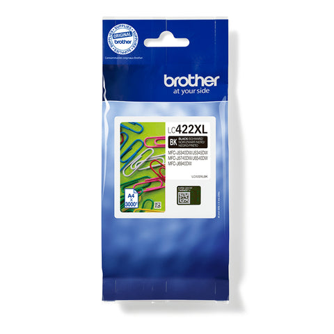 Cartucho tinta brother lc422xlbk negro 3000 paginas