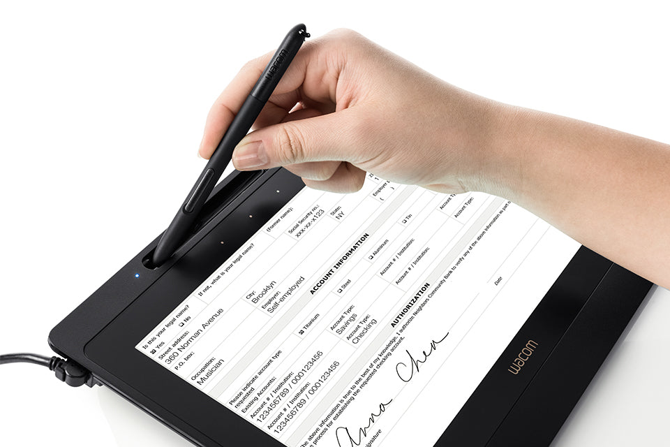 Tableta digitalizadora wacom dtu - 1141 10.1pulgadas  usb 2.0