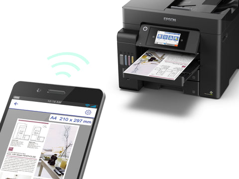 Multifunción inyección epson ecotank et - 5800 color wifi duplex fax