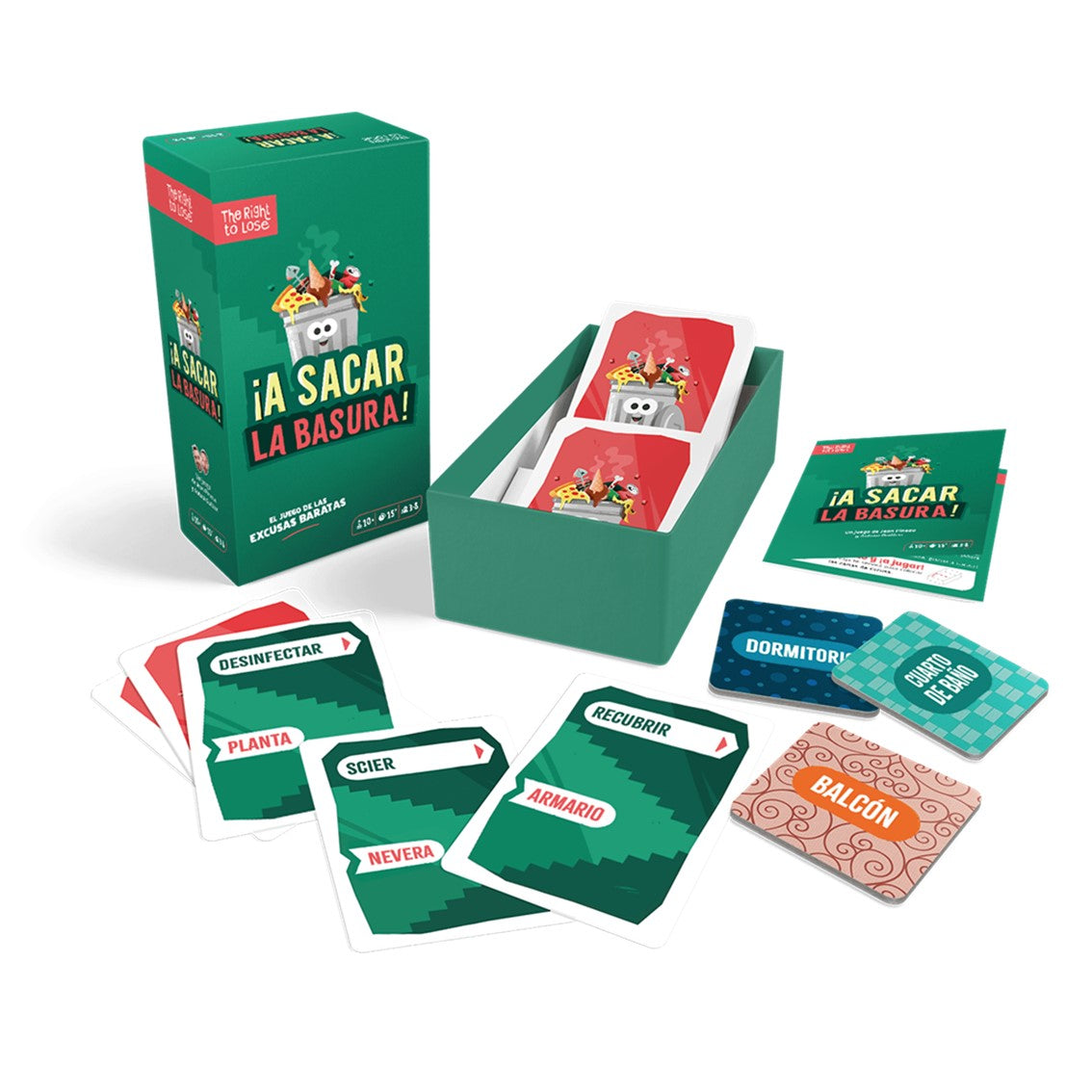 Juego de mesa a sacar la basura pegi 10