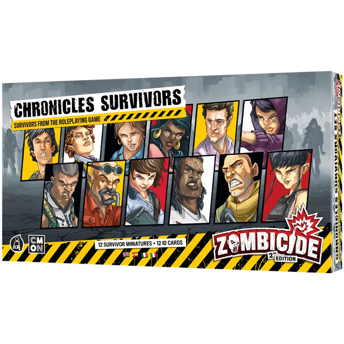 Juego de mesa zombicide 2e chronicles survivor set pegi 14