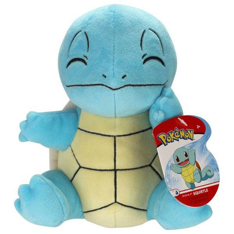 Peluche jazwares pokemon squirtle 20 cm
