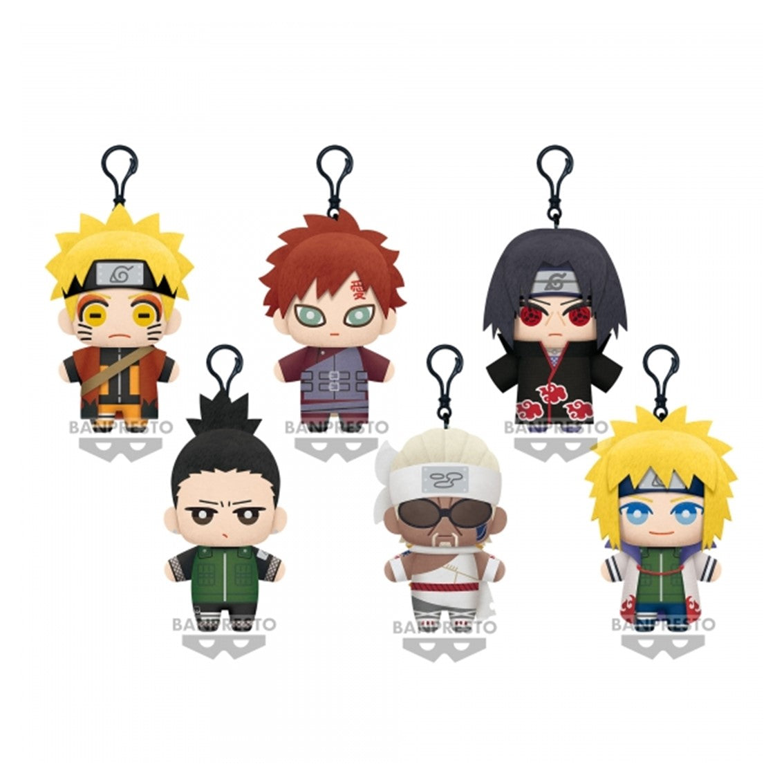 Peluche banpresto naruto shippuden tomonui series 2 1 unidad aleatoria