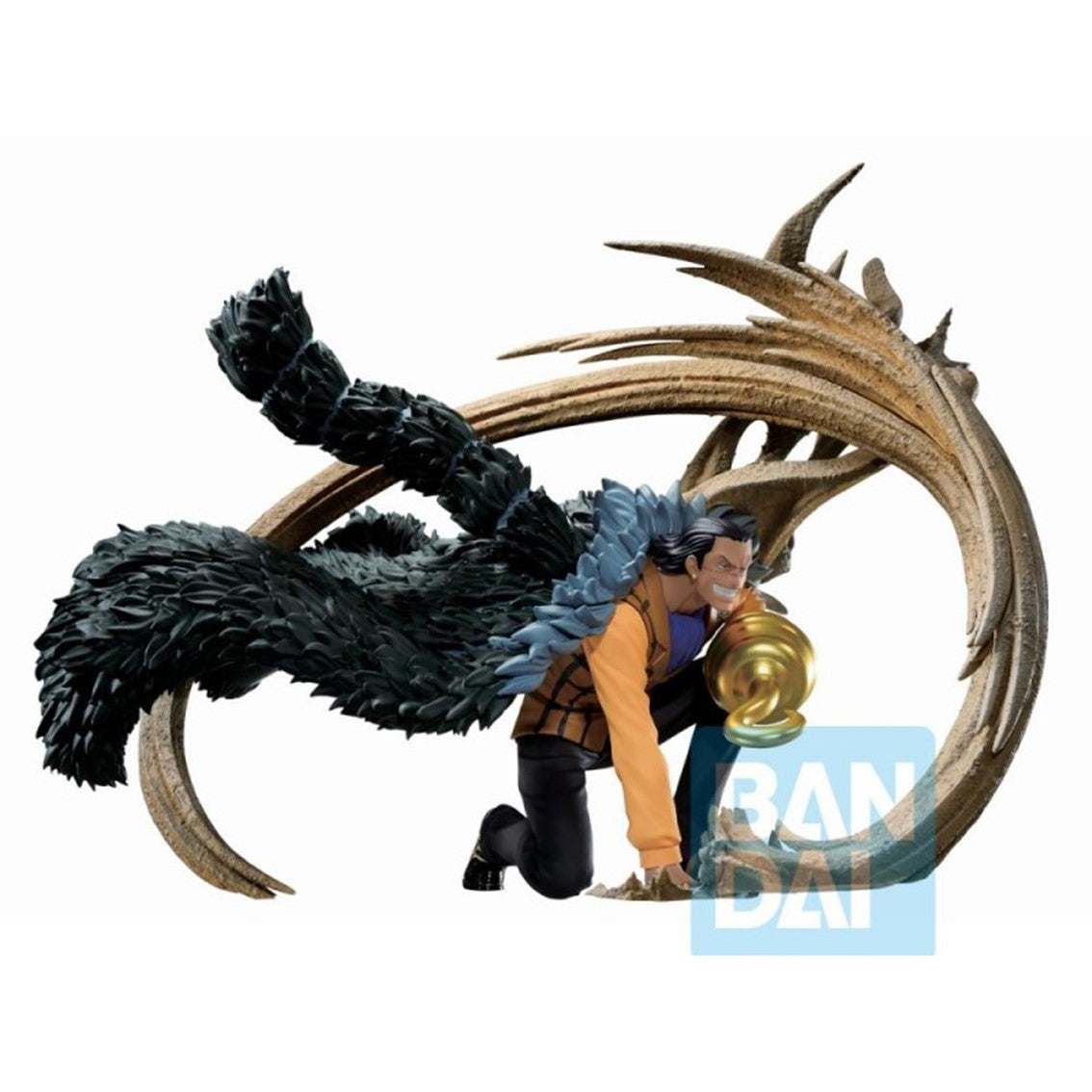 Figura bandai ichibansho one piece crocodile duel memories