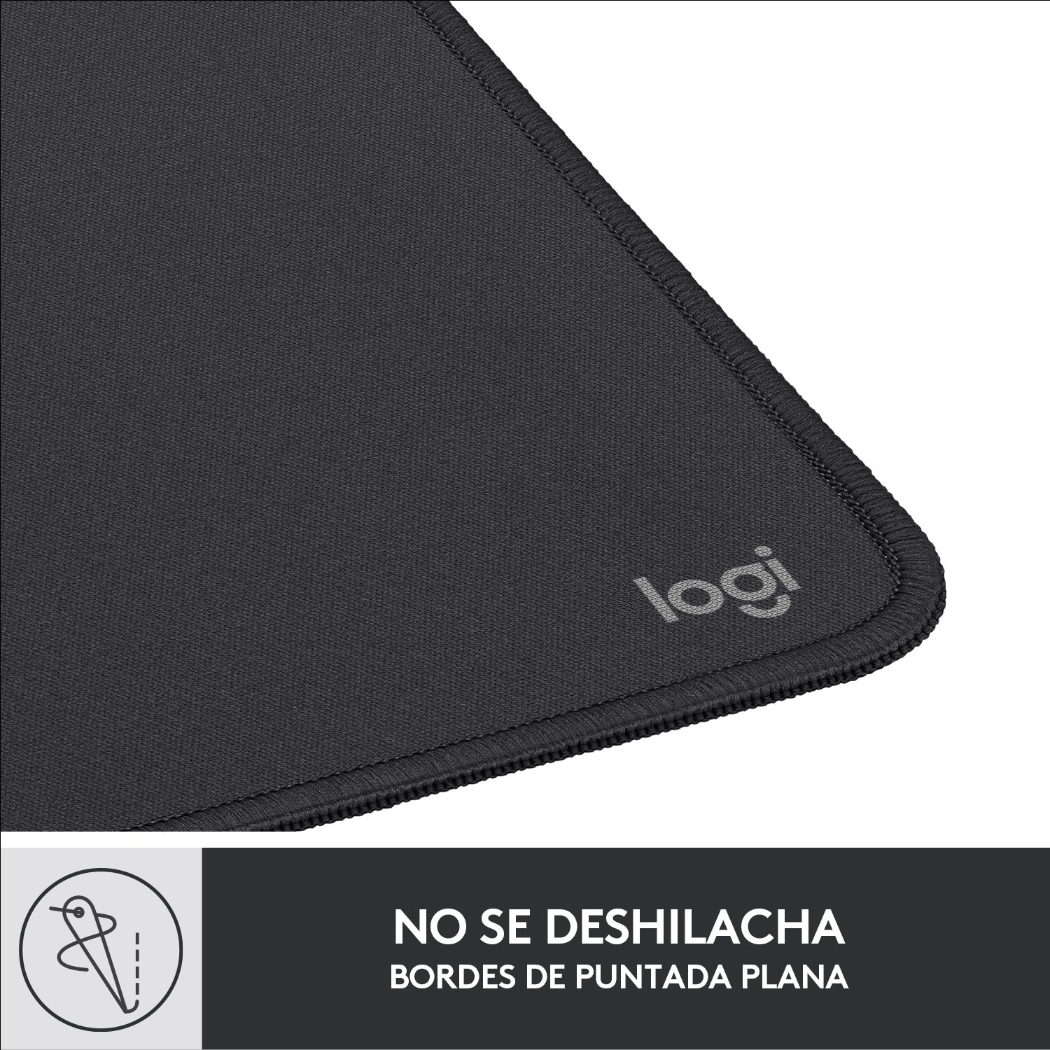 Alfombrilla logitech desk mat -  studio series grafito