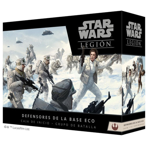 Juego de mesa star wars legion: defensores de la base eco pegi 14