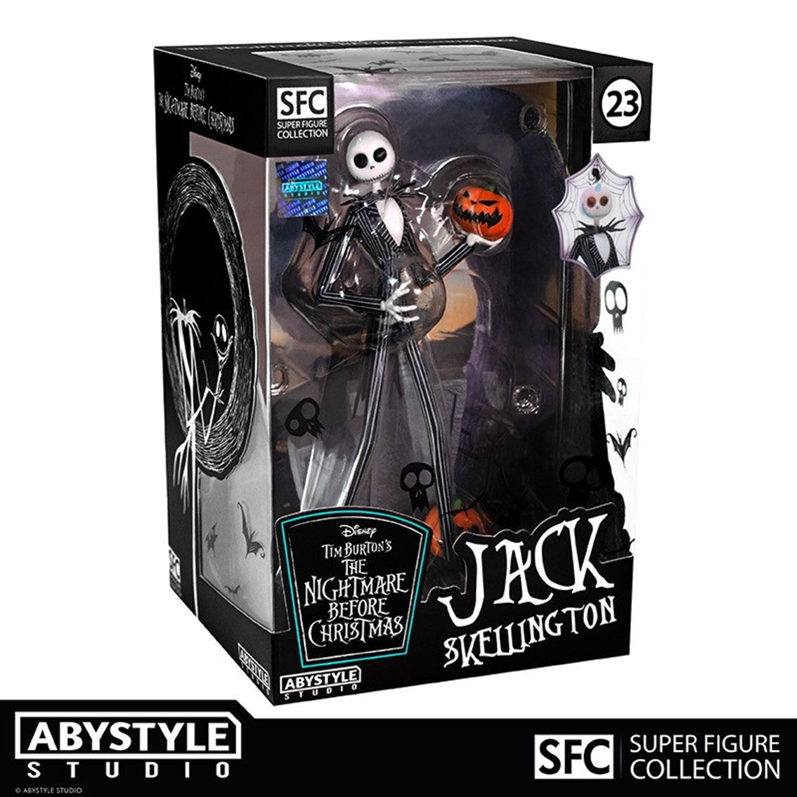 Figura abystyle studio pesadilla antes de navidad -  '' jack skellington''