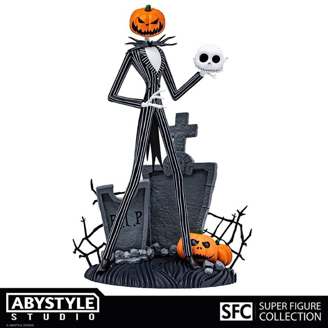 Figura abystyle studio pesadilla antes de navidad -  '' jack skellington''