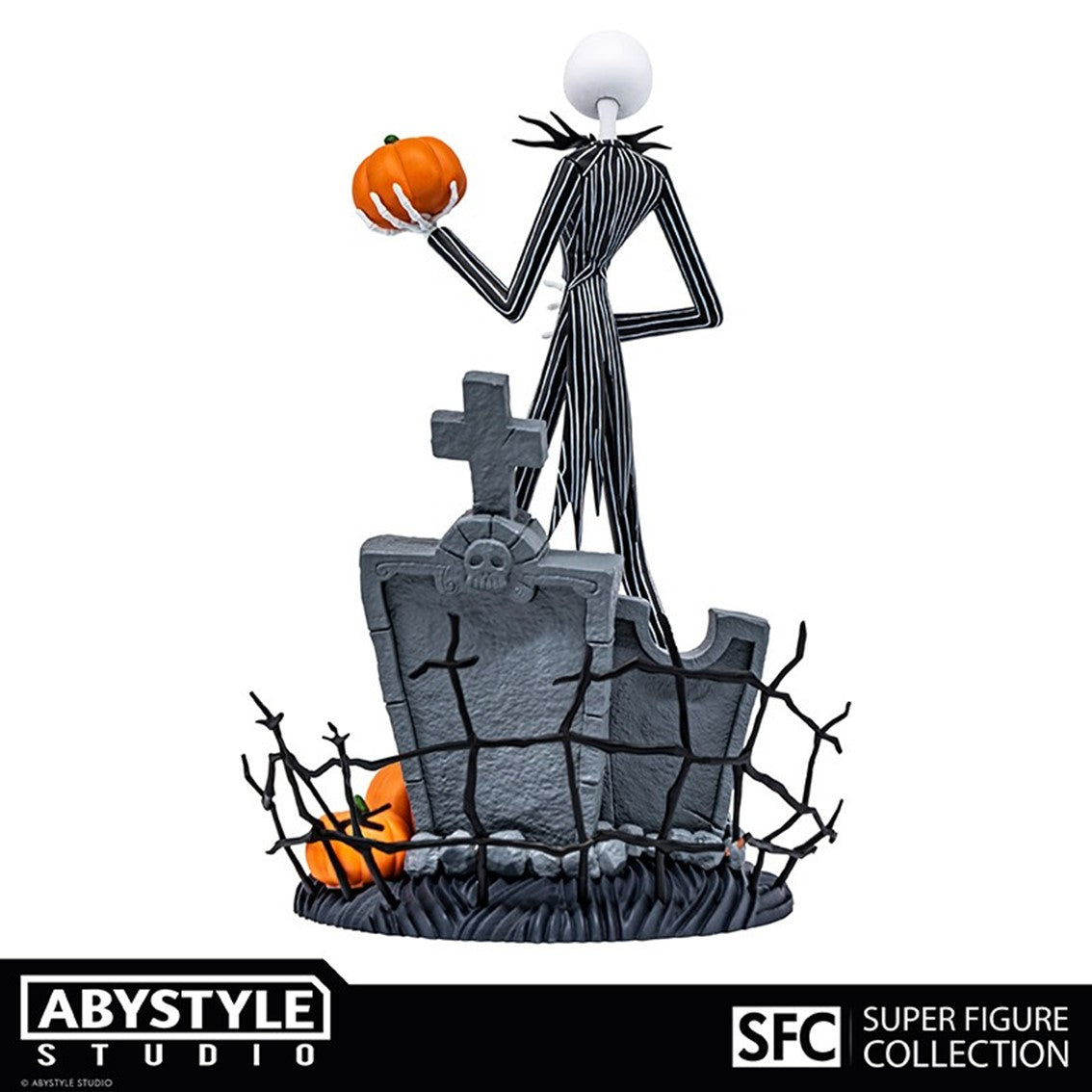 Figura abystyle studio pesadilla antes de navidad -  '' jack skellington''