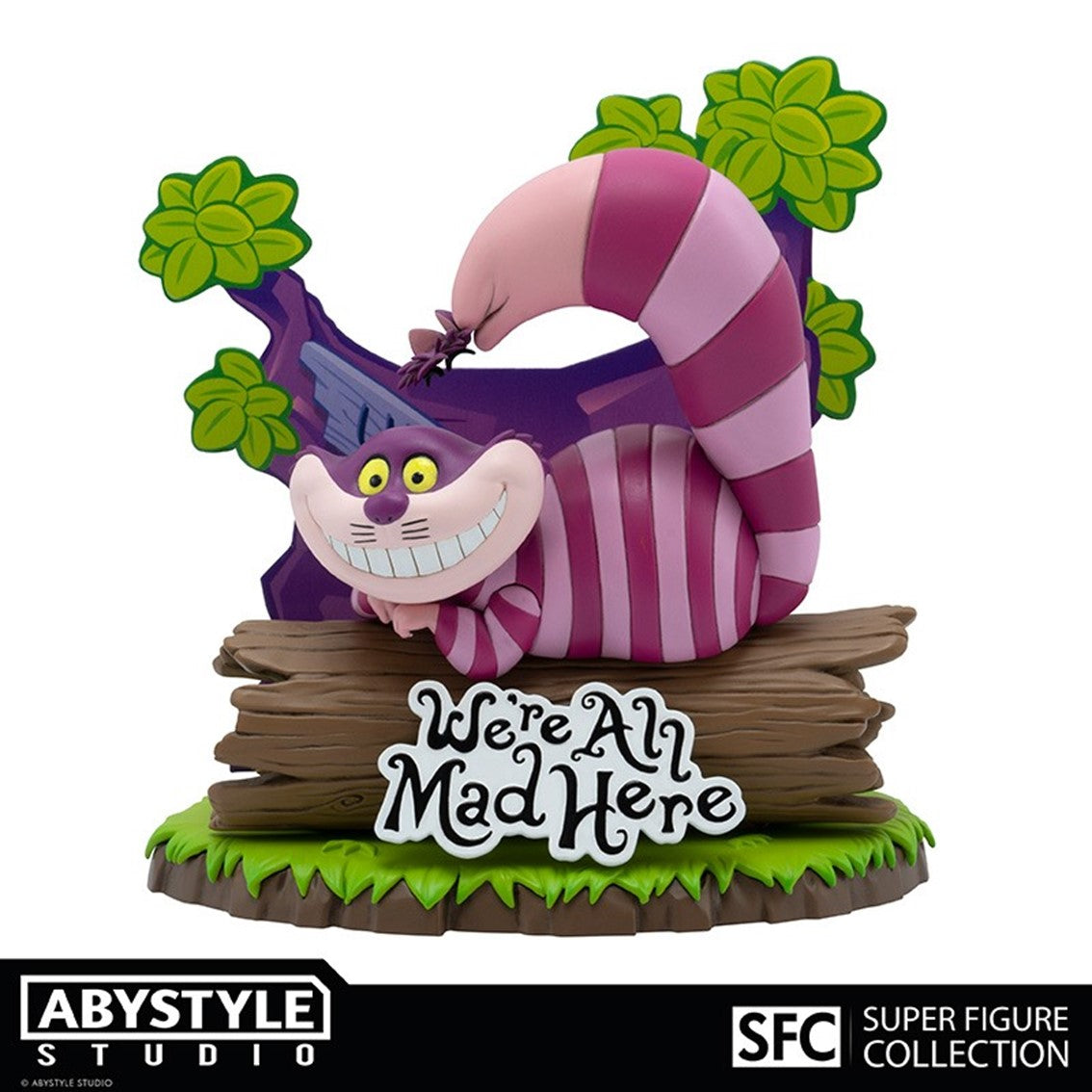 Figura abystyle studio  alicia en el pais de las maravillas - ''cheshire cat''