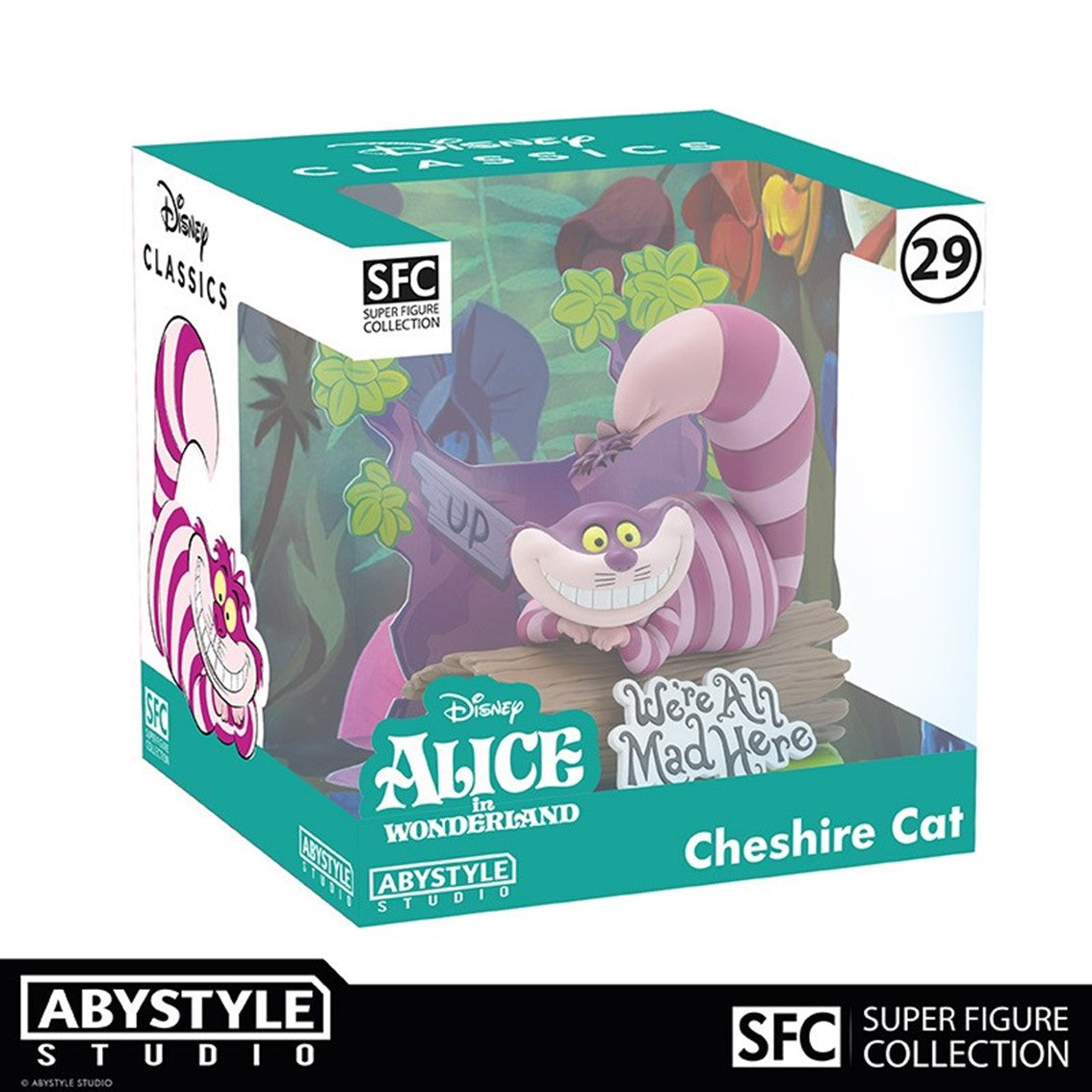 Figura abystyle studio  alicia en el pais de las maravillas - ''cheshire cat''