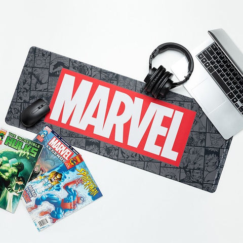 Alfombrilla escritorio paladone marvel logo