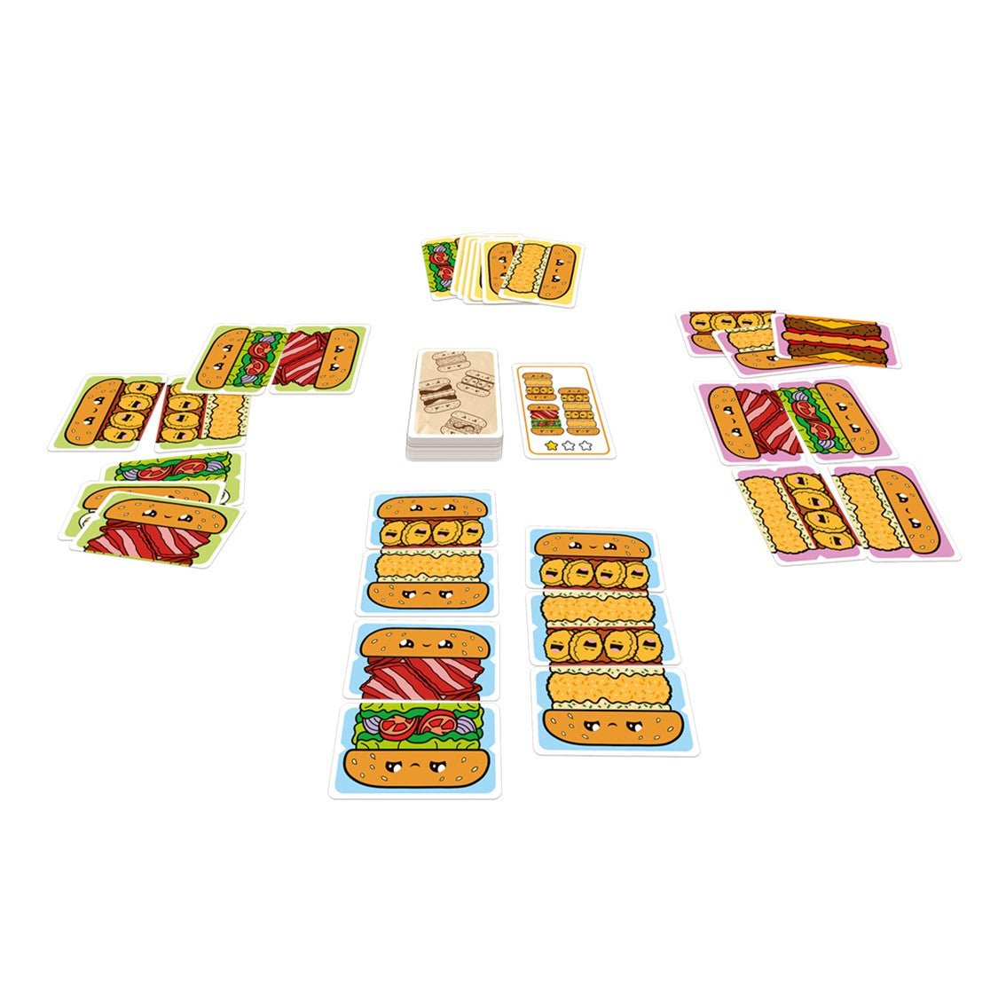 Juego de mesa burger ¡ya! pegi 8