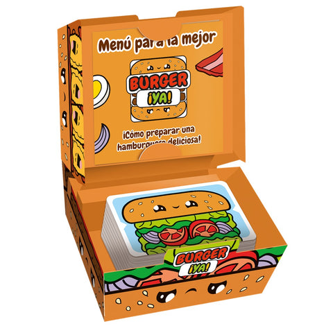 Juego de mesa burger ¡ya! pegi 8