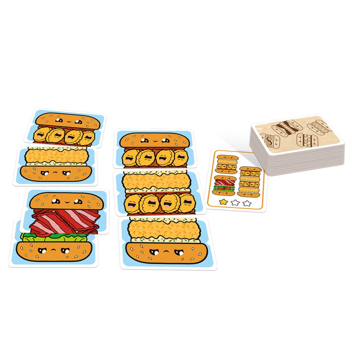 Juego de mesa burger ¡ya! pegi 8