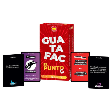 Juego de mesa guatafac el punto g pegi 16