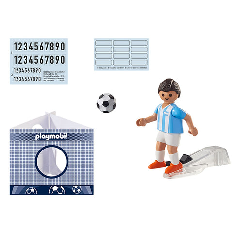 Playmobil jugador de fútbol -  argentina