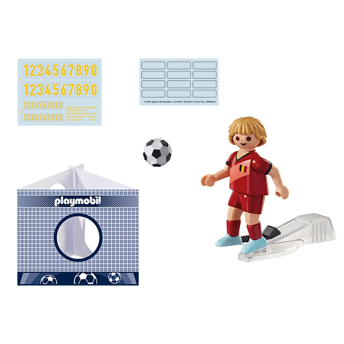 Playmobil jugador de futbol -  belgica