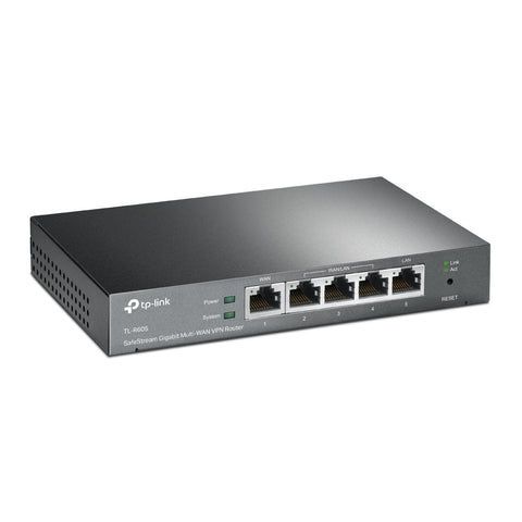 Router vpn tp - link er605 1p wan giga + 2p lan giga + 2p wan - lan giga usb 2.0