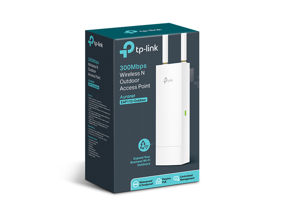 Punto de acceso inalambrico tp - link eap110 - outdoor n a 300mbps exterior