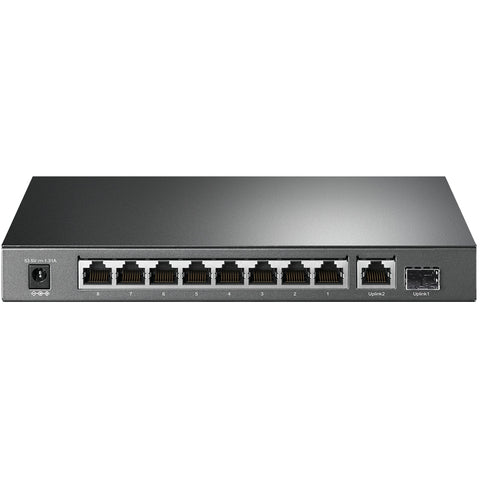 Switch 10 puertos tp - link tl - sg1210p 10 - 100 - 1000 8 puertos poe+ 1 puerto sfp