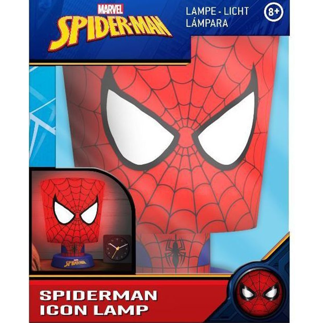 Lampara paladone icon marvel spiderman 28 cm