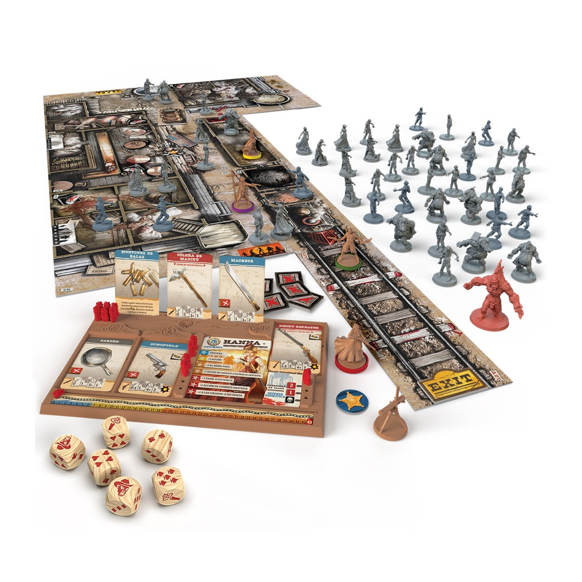 Juego de mesa zombicide: undead or alive pegi 14