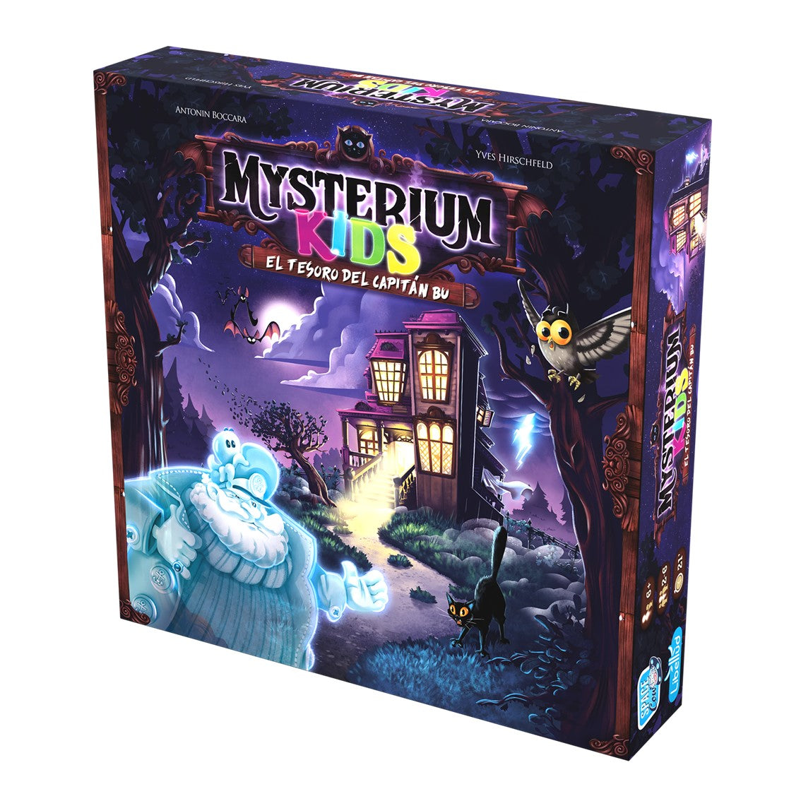 Juego de mesa mysterium kids: el tesoro del capitán bu pegi 6