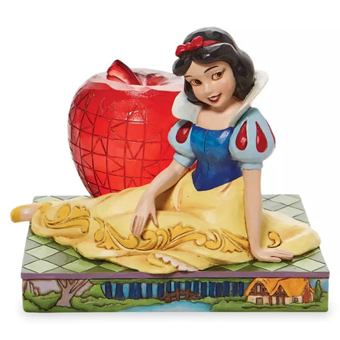 Figura enesco disney blancanieves y los siete enanitos blancanieves con manzana