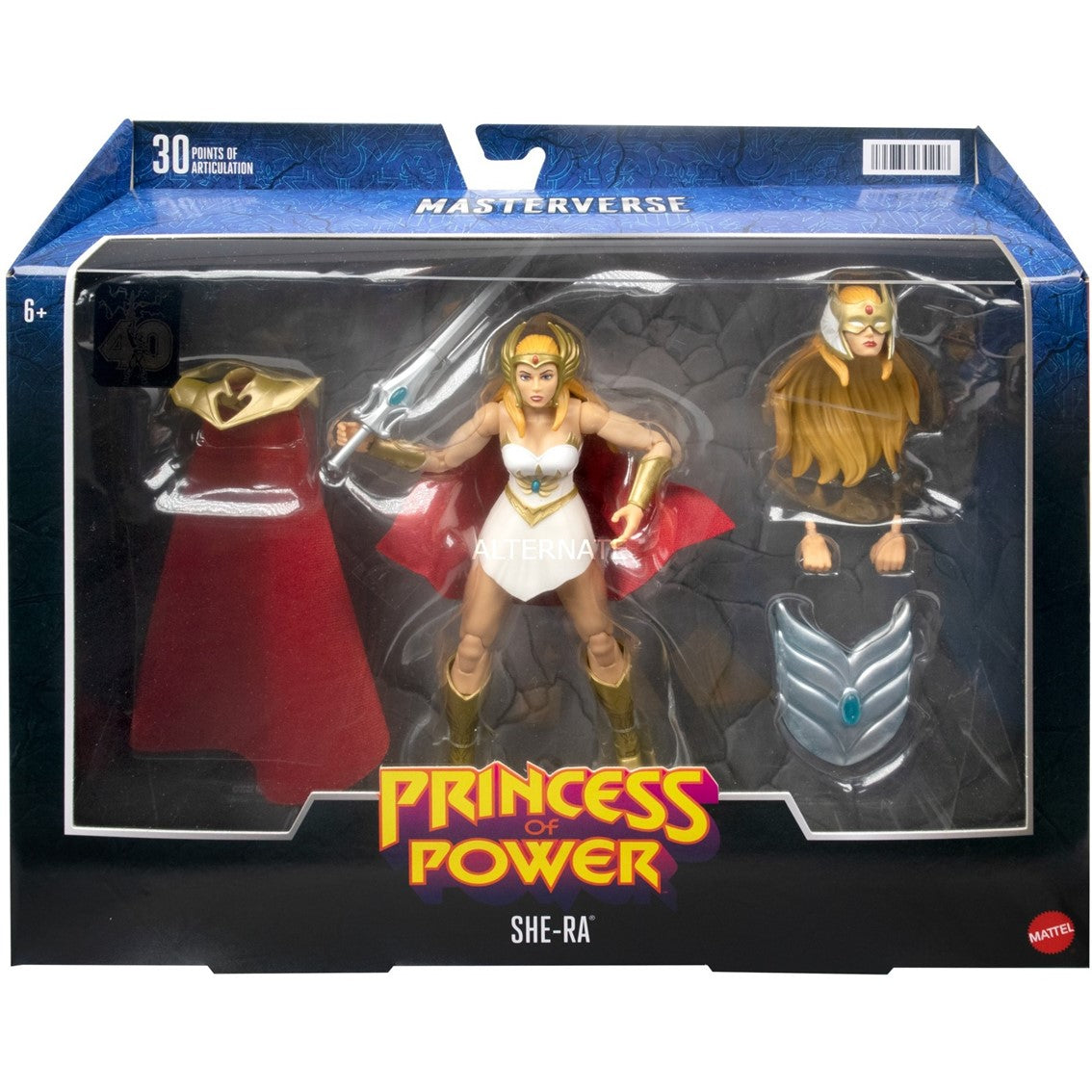 Figura mattel masters of the universe revelation animated serie she - ra