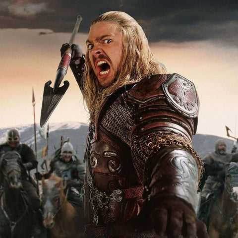 Replica united cutlery el señor de los anillos 1 - 1 lanza de eomer 213cm